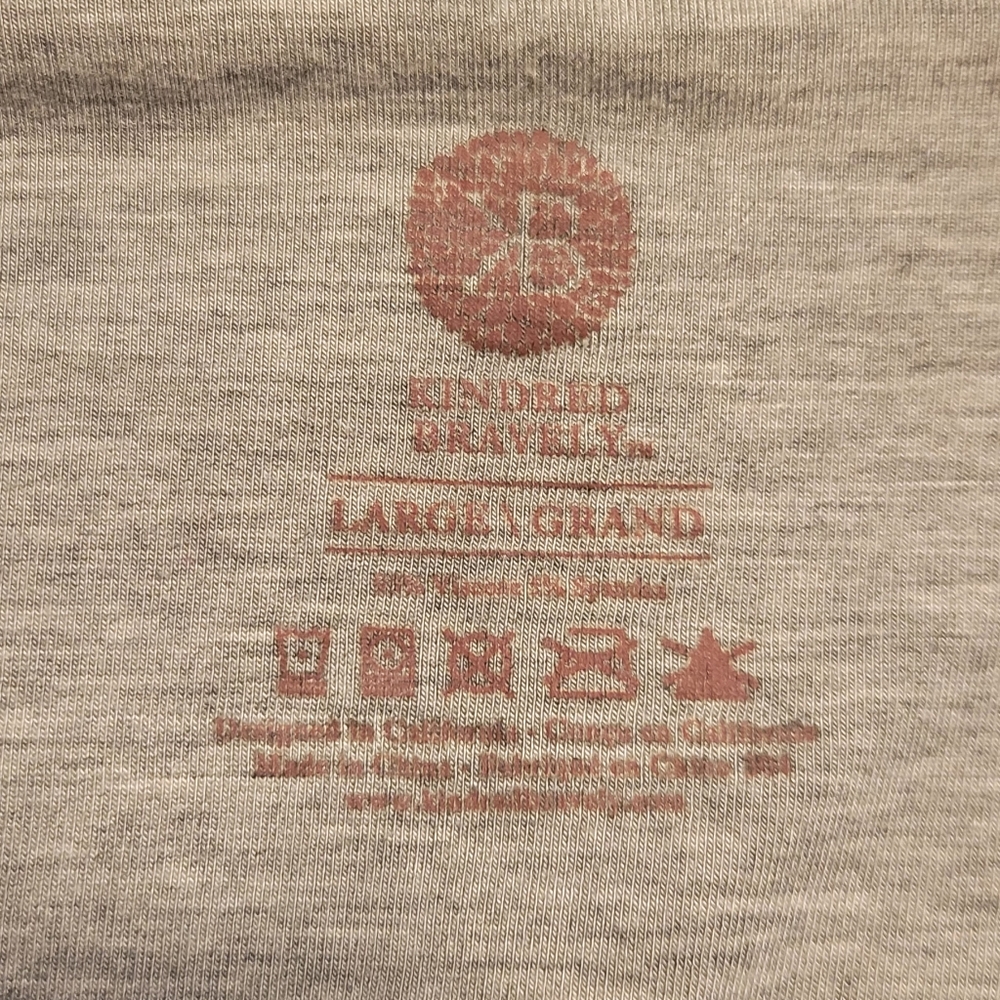 Kindred Bravely Gray Short Sleeve Tee